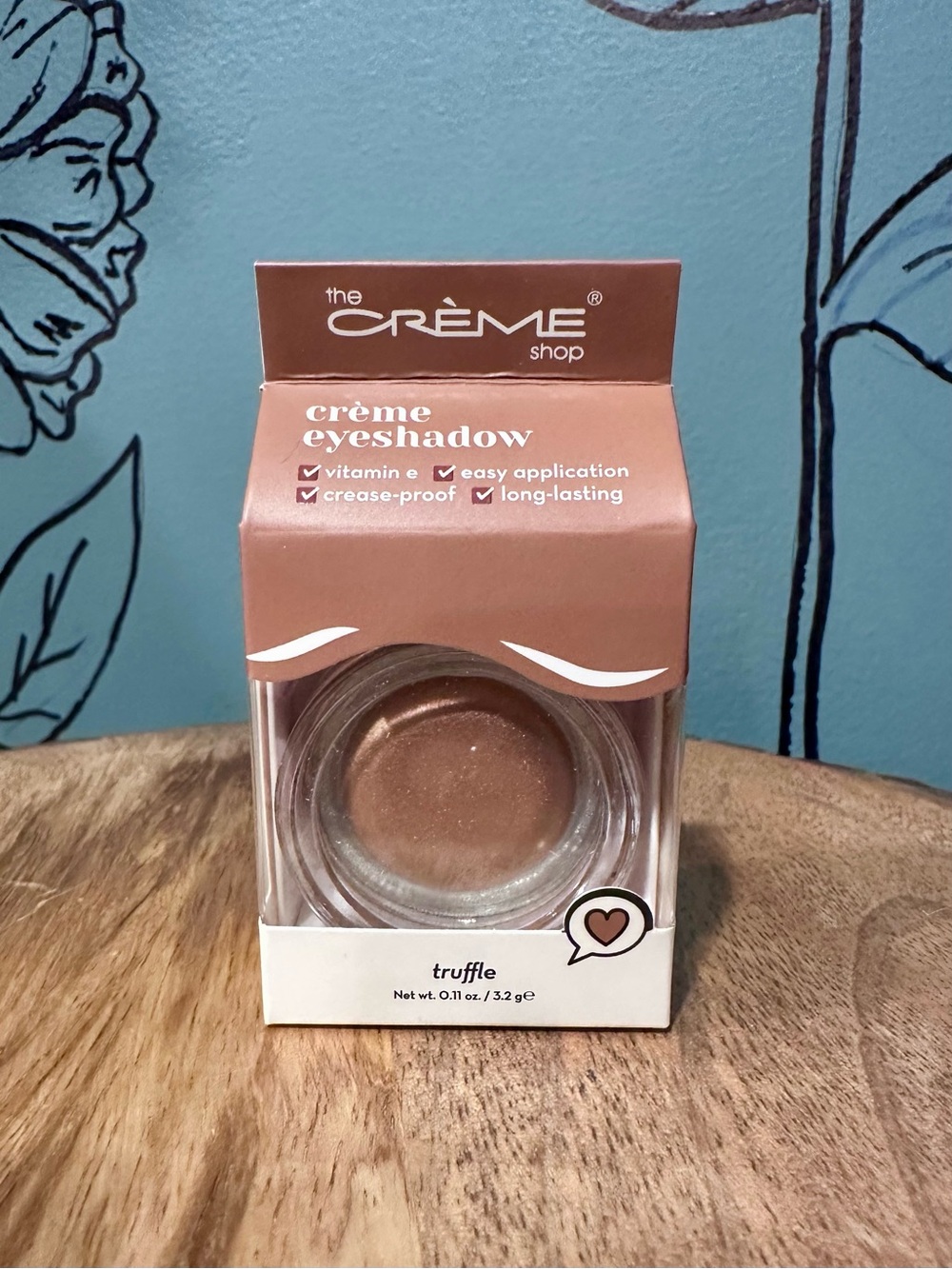 The Crème Shop Crème Eyeshadow - Truffle (Warm Brown)